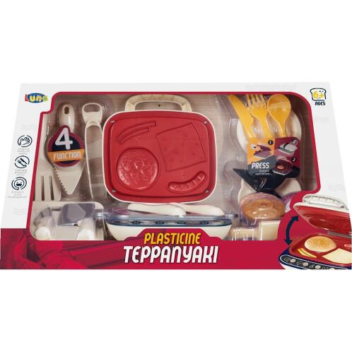 Τοστιέρα Σετ με Πλαστοζυμαράκια Luna Toys 41,5x20,2x23εκ.