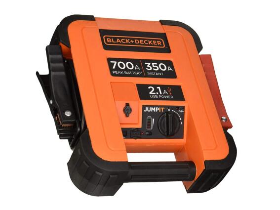 Black & Decker Jump starter Εκκινητής Μπαταρίας Αυτοκινήτου 12V 350AMP με διακόπτη ασφαλείας