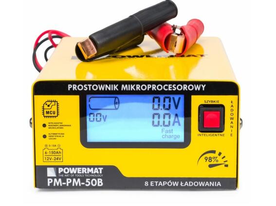 PowerMat Φορτιστής Μπαταρίας Αυτοκινήτου 12/24V PM-PM-50B