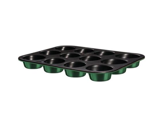 Berlinger Haus BH/6460 12τεμ Τηγάνι Muffin,Χρώμα Σμαράγδι, Σειρά Emerald