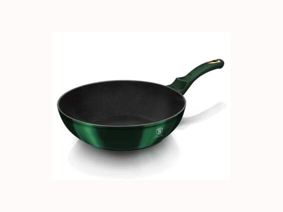 Berlinger Haus BH/6053 28cm wok,Χρώμα Σμαράγδι, Σειρά Emerald