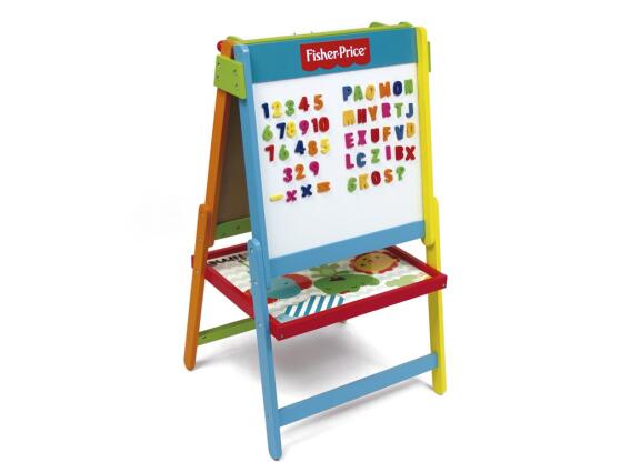 Fisher Price Παιδικός Πίνακας Κιμωλίας και Μαγνητικός 2σε1, 53x48x93.5 cm