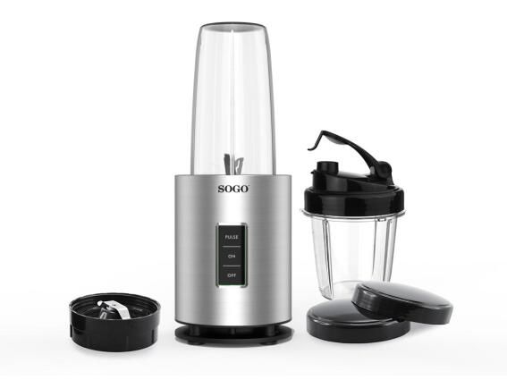 Sogo Μπλέντερ NUTRI-ACTIV Smoothie Maker 1200W με αντιολισθητική βάση και 2 ταχύτητες, BAT-SS-5520