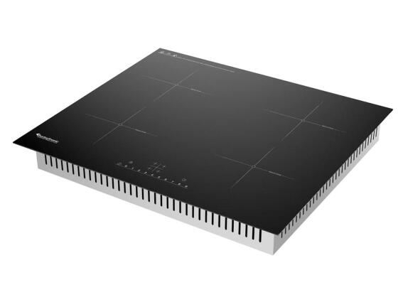 Turbotronic τετραπλή Επαγωγική εστία Induction, 7400W, 52x59x5.8 cm, iCooktop, TT-IC4