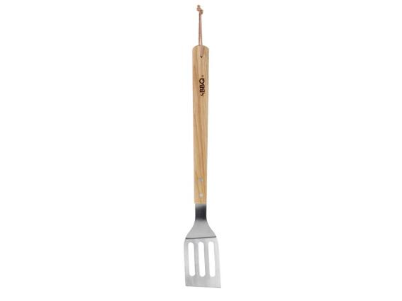 BBQ Σπάτουλα με ξύλινη λαβή και μήκος 46cm, BBQ barbecue Spatula