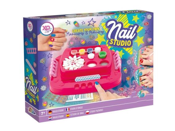 Σετ Παιδικό Nail Studio Μανικιούρ και Πεντικιούρ Κατάλληλο για παιδιά άνω των 7 ετών, 30x25x6.5 cm