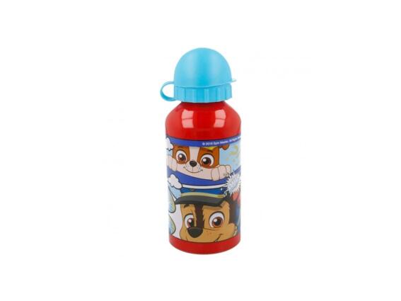 Disney Παγούρι Paw Patrol Comic 400ml, από αλουμίνιο σε κόκκινο χρώμα, 6.6x6.6x14.5 cm