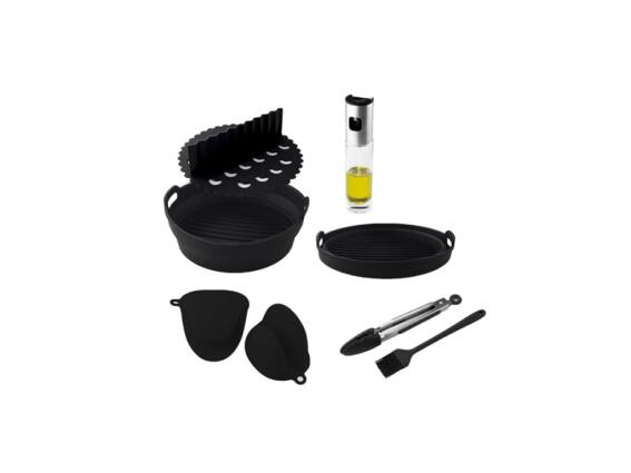 Cecotec Σετ Αξεσουάρ Φριτέζας Αέρος 7 Τεμαχίων, Cecofry Silicone Accessory Pack, CEC-03341