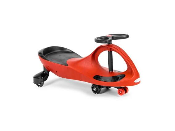 swing car Ecotoys Παιδικό Τρίκυκλο Αυτοκινητάκι Με Τιμόνι Και Τροχούς LED από 3 Ετών, YM-SW-1 RED