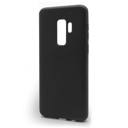 Θήκη Liquid Silicon inos Samsung G965F Galaxy S9 Plus L-Cover Μαύρο