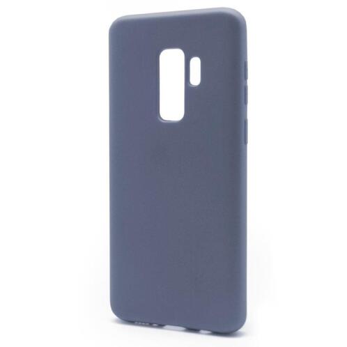 Θήκη Liquid Silicon inos Samsung G965F Galaxy S9 Plus L-Cover Γκρι-Μπλε