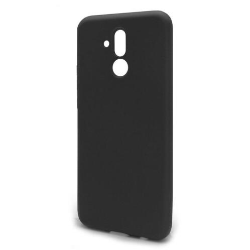 Θήκη Liquid Silicon inos Huawei Mate 20 Lite L-Cover Μαύρο