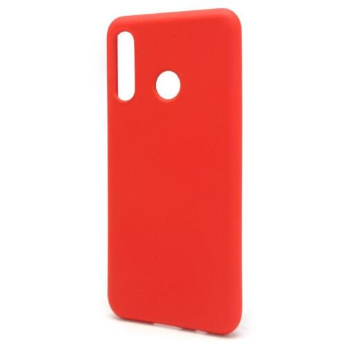 Θήκη Liquid Silicon inos Huawei P30 Lite L-Cover Κόκκινο