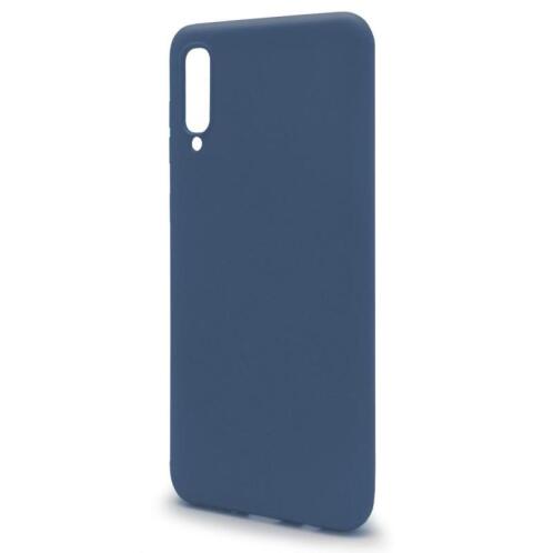 Θήκη Liquid Silicon inos Samsung A505F Galaxy A50/ A307F Galaxy A30s L-Cover Μπλε Ραφ