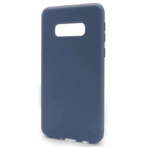 Θήκη Liquid Silicon inos Samsung G970F Galaxy S10e L-Cover Μπλε Ραφ