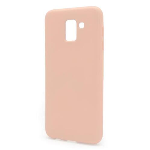 Θήκη Liquid Silicon inos Samsung J600F Galaxy J6 (2018) L-Cover Σομόν