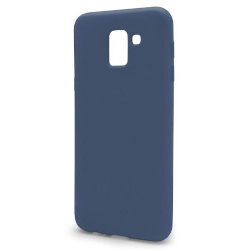 Θήκη Liquid Silicon inos Samsung J600F Galaxy J6 (2018) L-Cover Μπλε Ραφ