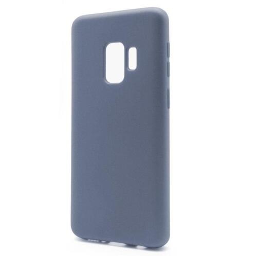 Θήκη Liquid Silicon inos Samsung J610F Galaxy J6 Plus (2018) L-Cover Γκρι-Μπλε