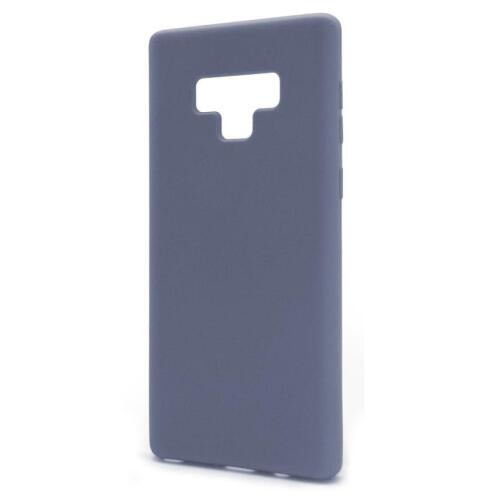 Θήκη Liquid Silicon inos Samsung N960F Galaxy Note 9 L-Cover Γκρι-Μπλε