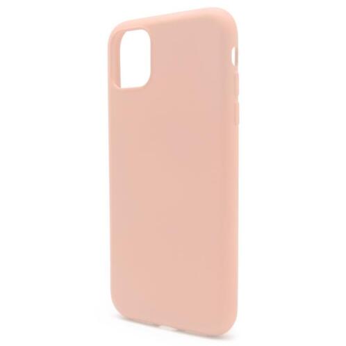 Θήκη Liquid Silicon inos Apple iPhone 11 L-Cover Σομόν