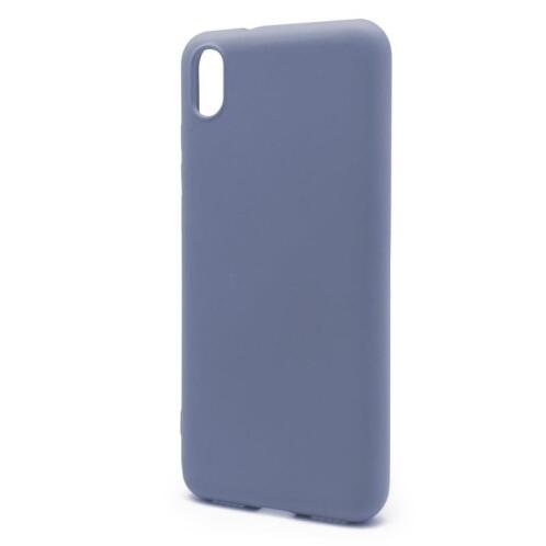 Θήκη Liquid Silicon inos Xiaomi Redmi 7A L-Cover Γκρι-Μπλε