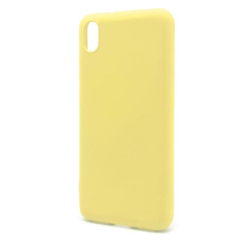 Θήκη Liquid Silicon inos Xiaomi Redmi 7A L-Cover Κίτρινο