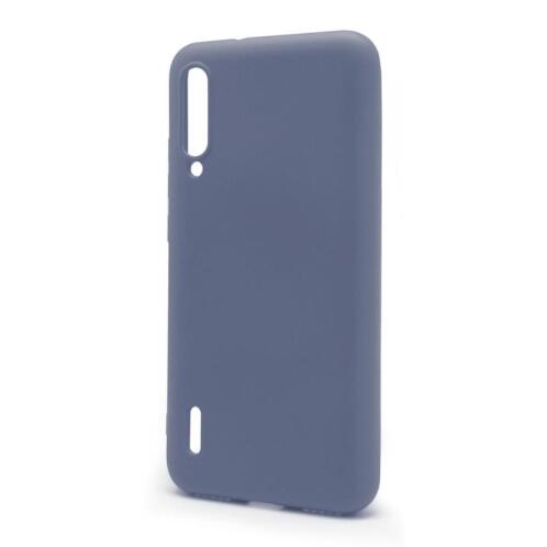 Θήκη Liquid Silicon inos Xiaomi Mi A3 L-Cover Γκρι-Μπλε