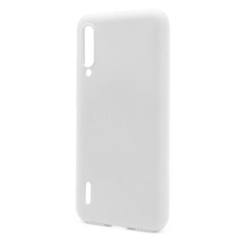 Θήκη Liquid Silicon inos Xiaomi Mi A3 L-Cover Λευκό