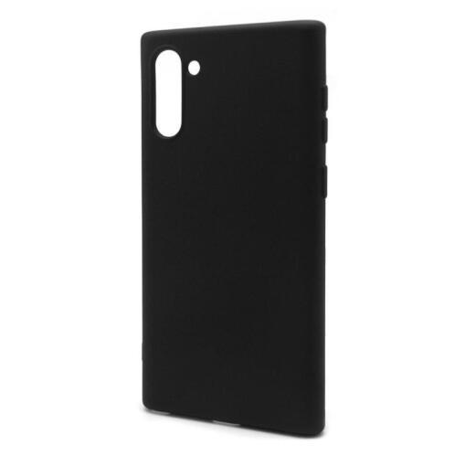 Θήκη Liquid Silicon inos Samsung N970F Galaxy Note 10 L-Cover Μαύρο