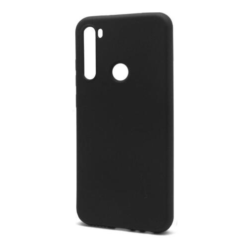 Θήκη Liquid Silicon inos Xiaomi Redmi Note 8 L-Cover Mαύρο