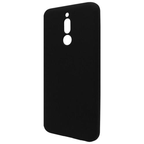 Θήκη Liquid Silicon inos Xiaomi Redmi 8 L-Cover Mαύρο