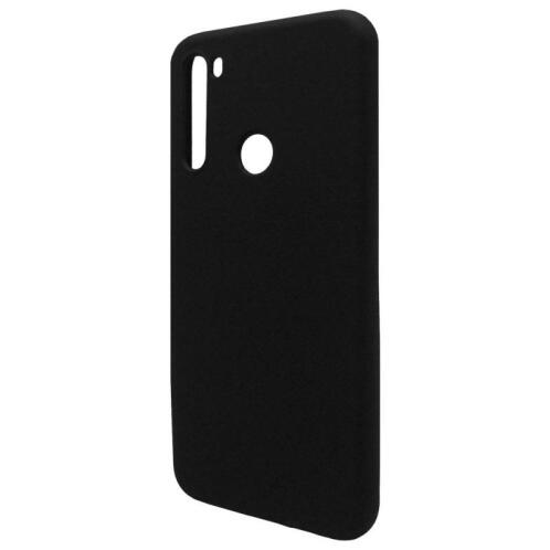 Θήκη Liquid Silicon inos Xiaomi Redmi Note 8T L-Cover Μαύρο