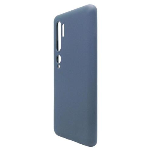 Θήκη Liquid Silicon inos Xiaomi Mi Note 10/ Mi Note 10 Pro L-Cover Μπλε Ραφ