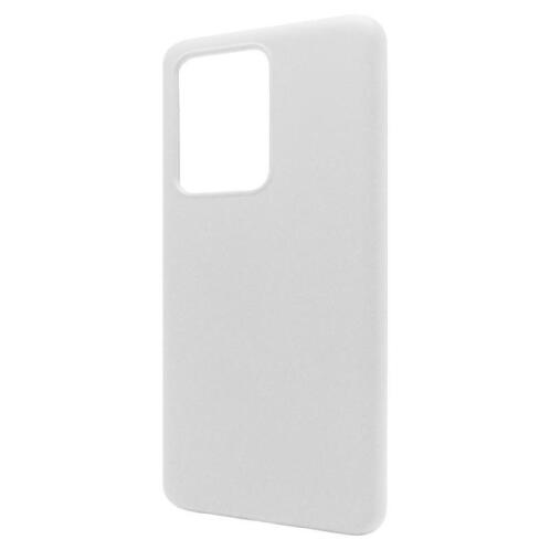 Θήκη Liquid Silicon inos Samsung G988 Galaxy S20 Ultra L-Cover Λευκό