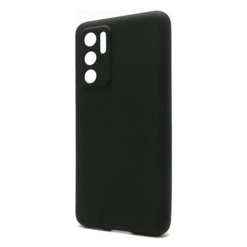 Θήκη Liquid Silicon inos Huawei P40 L-Cover Μαύρο