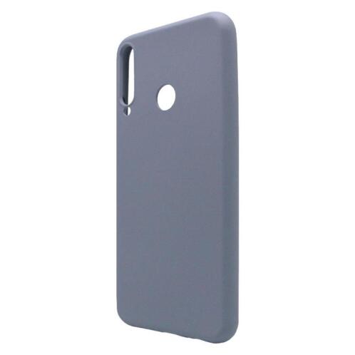 Θήκη Liquid Silicon inos Huawei P40 Lite E L-Cover Γκρι-Μπλε