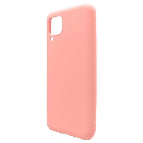 Θήκη Liquid Silicon inos Huawei P40 Lite L-Cover Σομόν