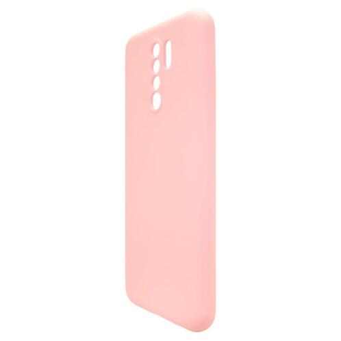 Θήκη Liquid Silicon inos Xiaomi Redmi 9 L-Cover Σομόν