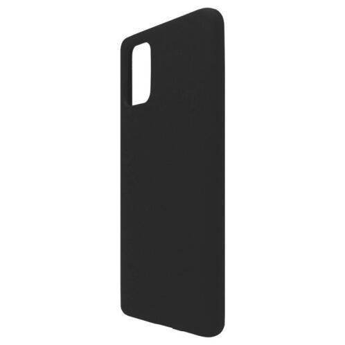 Θήκη Liquid Silicon inos Samsung A715F Galaxy A71 L-Cover Μαύρο