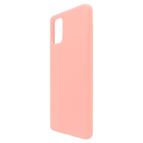 Θήκη Liquid Silicon inos Samsung A715F Galaxy A71 L-Cover Σομόν