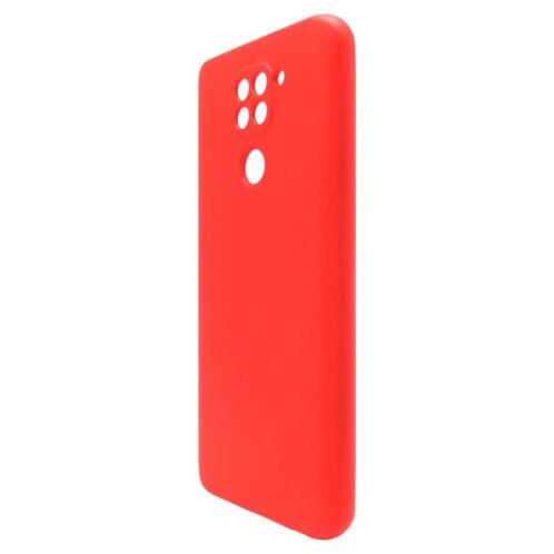 Θήκη Liquid Silicon inos Xiaomi Redmi Note 9 L-Cover Κόκκινο