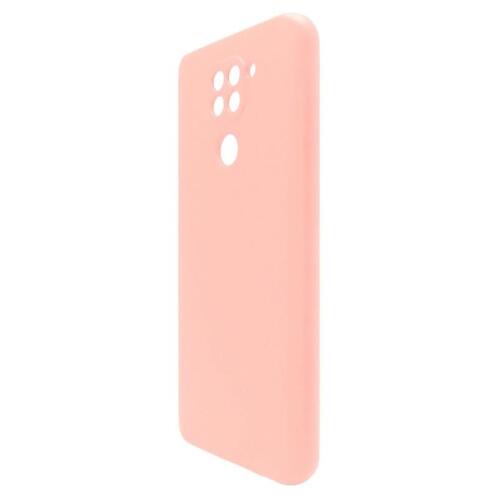 Θήκη Liquid Silicon inos Xiaomi Redmi Note 9 L-Cover Σομόν