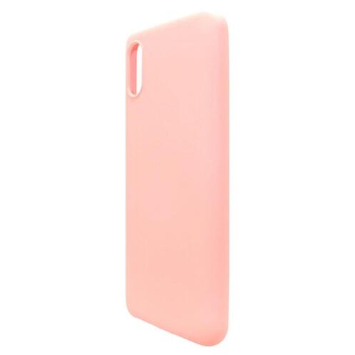 Θήκη Liquid Silicon inos Xiaomi Redmi 9A L-Cover Σομόν