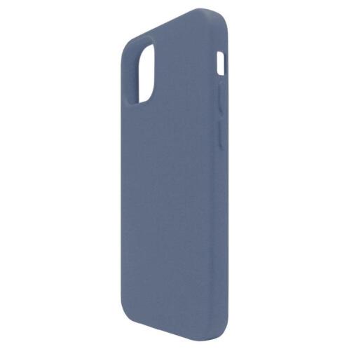 Θήκη Liquid Silicon inos Apple iPhone 12 mini L-Cover Μπλε Ραφ