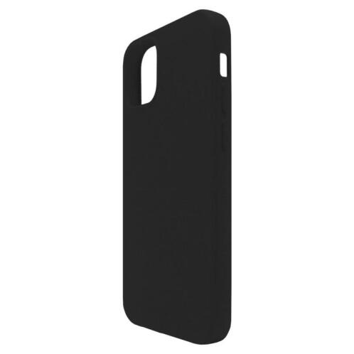 Θήκη Liquid Silicon inos Apple iPhone 12 mini L-Cover Μαύρο