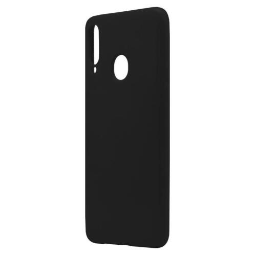 Θήκη Liquid Silicon inos Samsung A207F Galaxy A20s L-Cover Μαύρο