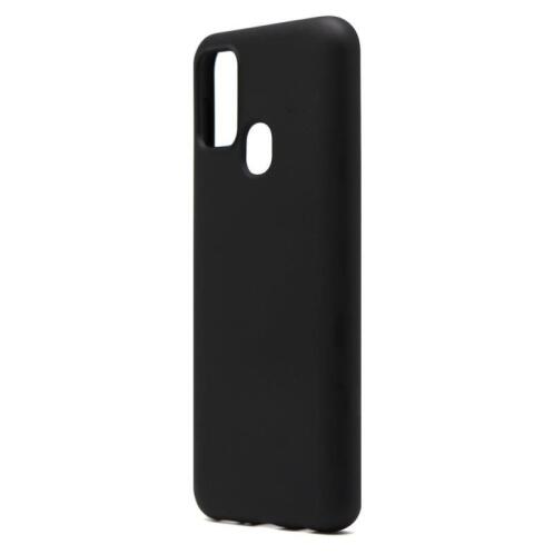 Θήκη Liquid Silicon inos Samsung M315F Galaxy M31 L-Cover Μαύρο