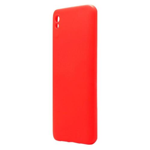 Θήκη Liquid Silicon inos Xiaomi Redmi 9A L-Cover Κόκκινο