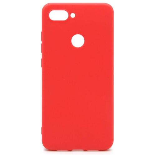 Soft TPU inos Xiaomi Mi 8 Lite S-Cover Red