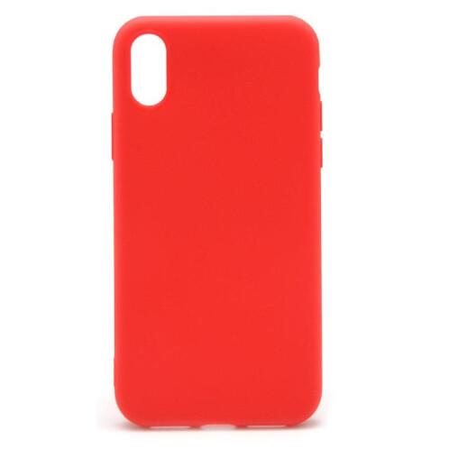 Soft TPU inos Apple iPhone XR S-Cover Red